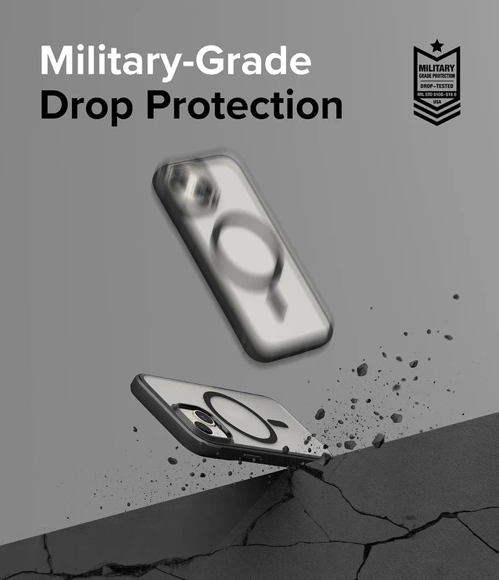 iPhone 15 Back Cover case | Fusion Bold Magnetic Matte - Matte Black