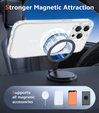 MagSafe Clear Transparent Silicone Magnetic case for Apple iphone 13 Pro