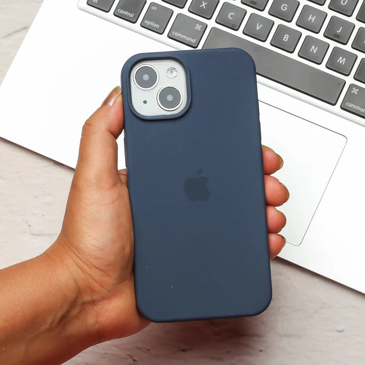 Dark Blue Original Silicone case for Apple iPhone 13 / iPhone 13 Pro
