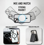 iPhone 13 Pro Back Cover case | Fusion Bold Magnetic Matte - Matte Black