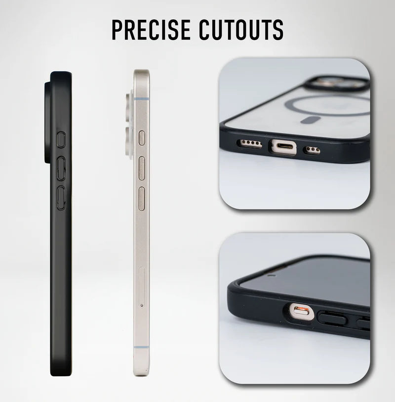 iPhone 13 Pro Back Cover case | Fusion Bold Magnetic Matte - Matte Black