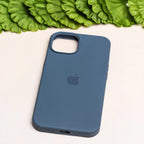 Dark Blue Original Silicone case for Apple iphone 15 / 15 Pro