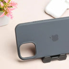 Dark Grey Original Silicone case for Apple Iphone 15 / 15 Pro