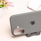 Dark Grey Original Silicone case for Apple iphone 17