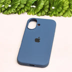 Dark Blue Original Silicone case for Apple iphone 17
