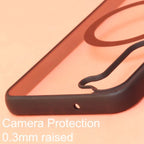 Black MagSafe Clear Transparent Silicone case for Samsung S23 5g