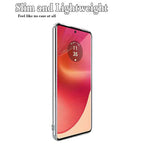 Motorola Edge 50 Fusion Back Cover  (Transparent, Shock Proof, Silicon)