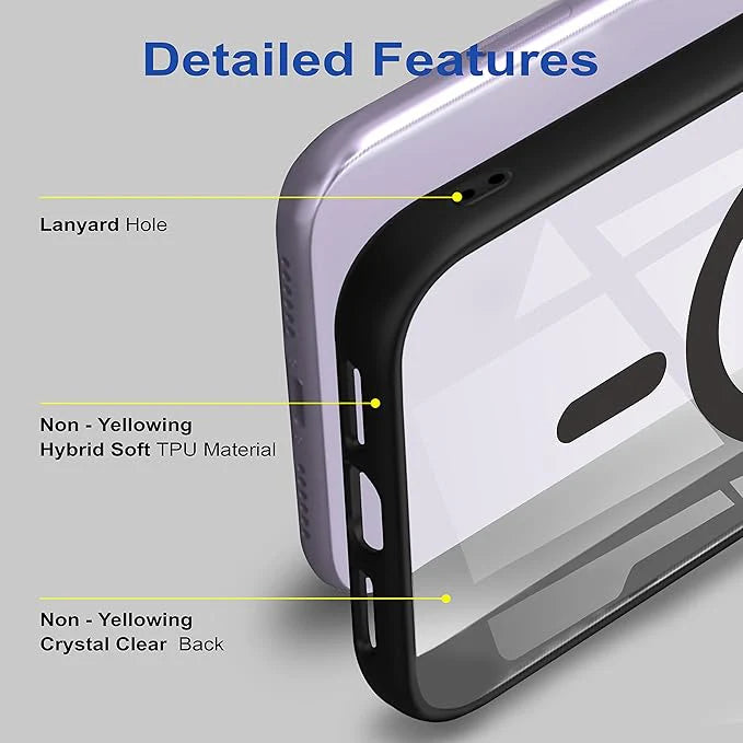 Premium Back Case Cover for Samsung Galaxy S25 ultra 5G | MagSafe-Compatible | Scratch-Resistant Design