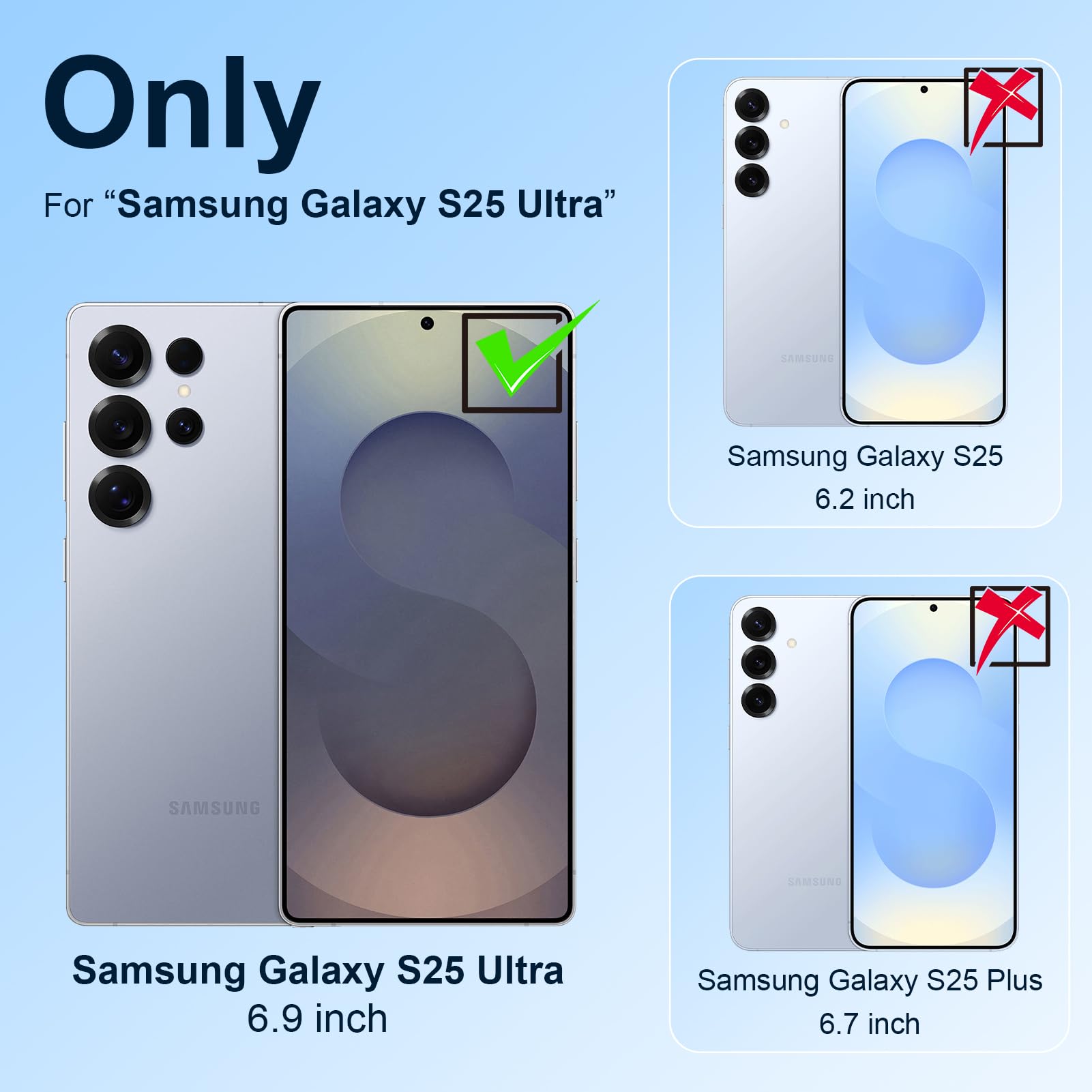 Samsung S25 Ultra Back Cover case | Magsafe Bold Magnetic Matte - Clear