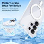 Samsung S25 Ultra Back Cover case | Magsafe Bold Magnetic Matte - Clear