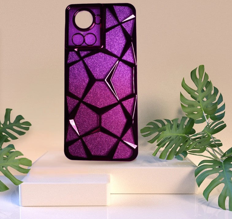 Dazzle Multicolor Silicone case for Oneplus 10R (Multicolor)